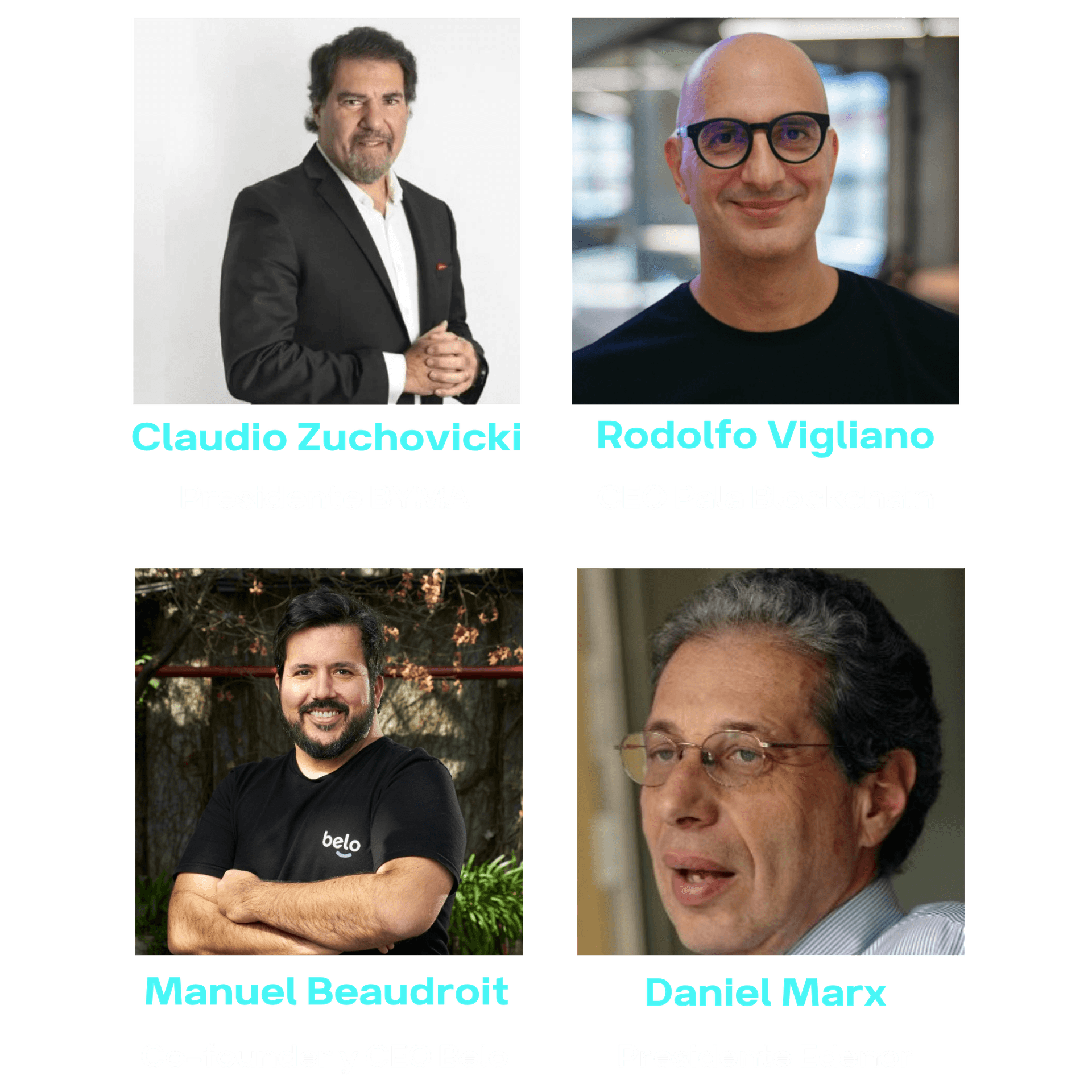 Oradores edición anterior — grupo 1